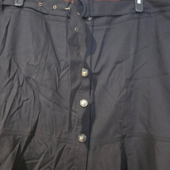 Nine West Belted Peplum Skirt - Picture 4 of 5